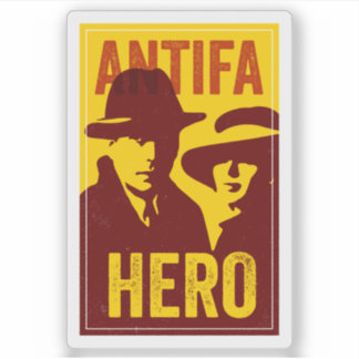 Sticker ANTIFA POSTER HEROES SERIES: Casablanca