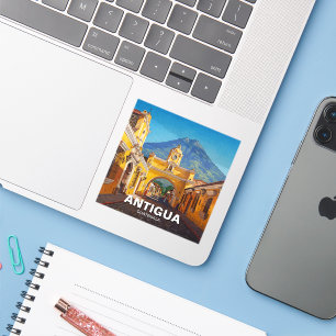 Sticker Antigua Guatemala Travel