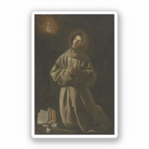 Sticker Antoine de Padoue (Francisco de Zurbarán, 1627-30)