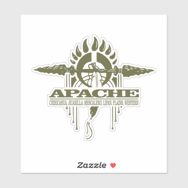 Sticker Apache 2o (Feuille)