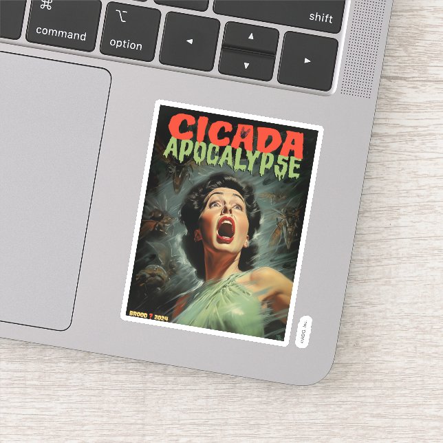 Sticker Apocalypse Canada 2024 (Détail)