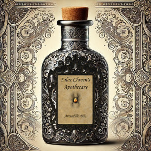 Sticker Apothecaire de Lilac Cloven : Armadillo Bile