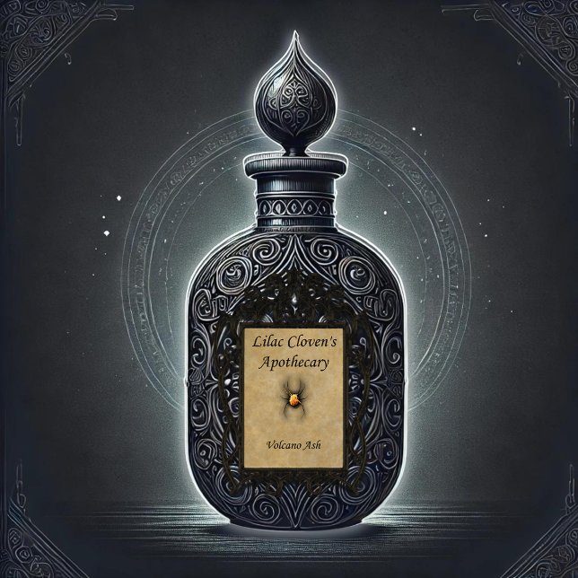 Sticker Apothécaire de Lilac Cloven : Ash Volcano (Créateur téléchargé)