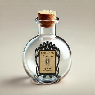 Sticker Apothécaire de Lilac Cloven : Champignons Tuft en