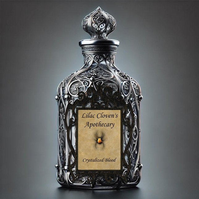Sticker Apothécaire de Lilac Cloven : Sang cristallisé (Créateur téléchargé)
