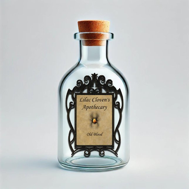 Sticker Apothécaire de Lilac Cloven : Vieux Sang (Créateur téléchargé)