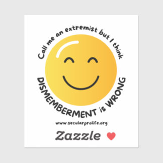 Sticker Appelle-moi un extrémiste