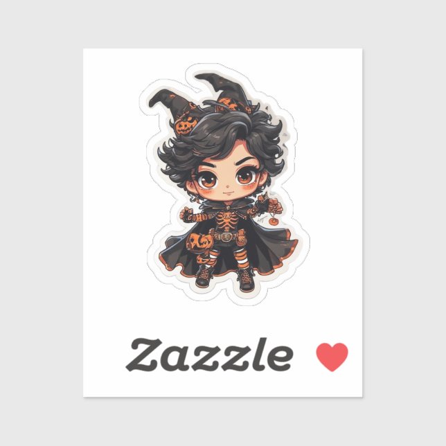 Sticker Apporter un certain charme Animé à l'autocollant d (Feuille)