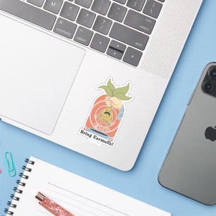 Sticker "Apportez des cache-oreilles !" Graphisme hurleur 
