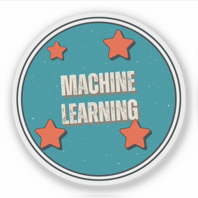Sticker Apprentissage Automatique (Devant)