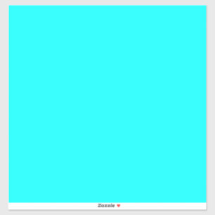 Sticker Aqua (couleur solide)