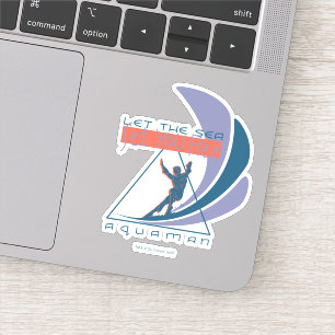 Sticker Aquaman   Laissez La Mer Vous Libérer