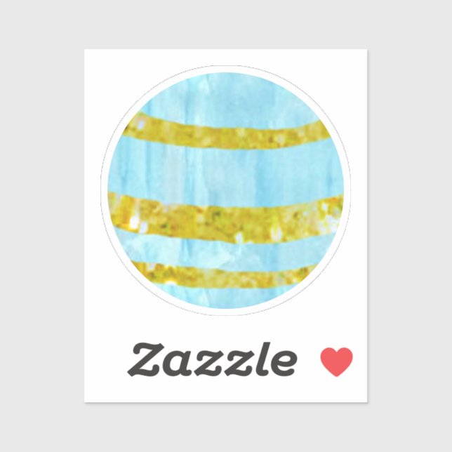 Sticker Aquarelle Planet Espace Extérieur Fête Anniversair (Feuille)