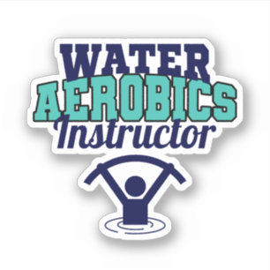 Sticker Aquatique Aérobic Exercice aquatique Fitness
