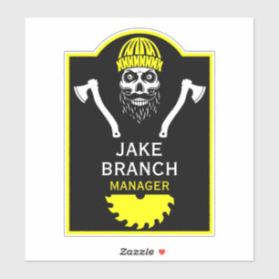 Sticker Arboriste Tree Surgeon