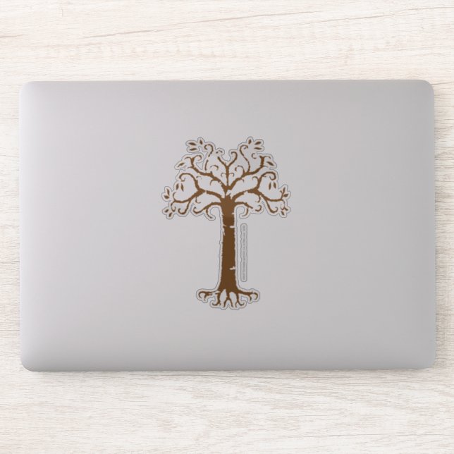 Sticker Arbre blanc de Gondor (Ordinateur)