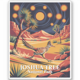 Sticker Arbre de Josué personnalisé drôle de géocoucou vin