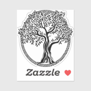 Sticker arbre de vie-cadre-spirituel
