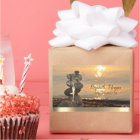 Arbre d'or femmes Silhouette, Stones Zen Sunset Be