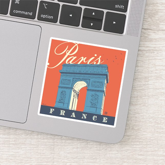 Sticker Arc de Triomphe | Paris, France (Détail)