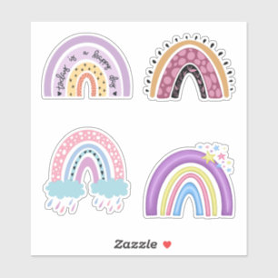 Sticker arc-en-ciel