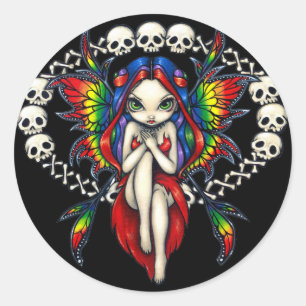 Sticker "Arc en ciel des os"