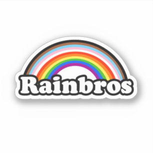 Sticker Arc-en-cielfrères