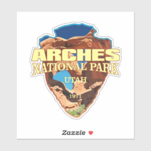 Sticker Arches NP (flèche)