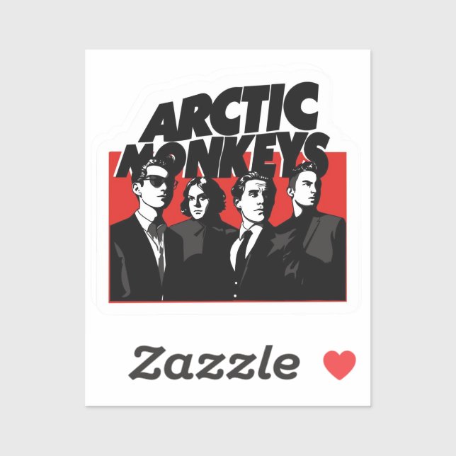 Sticker Arctic Monkeys AM Stikers (Feuille)