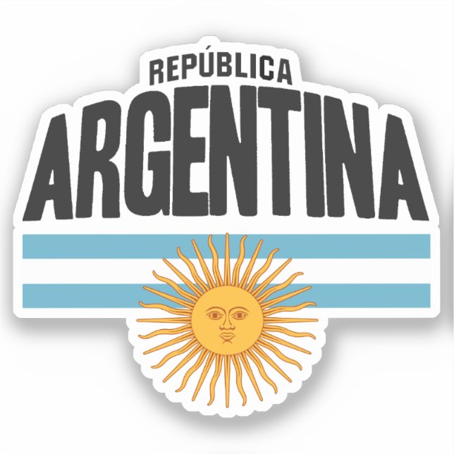 Sticker Argentine (Recto)