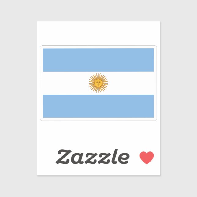 Sticker Argentine (Feuille)