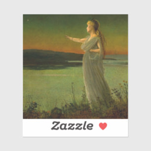 Sticker Ariadne à Naxos John Atkinson Grimshaw 