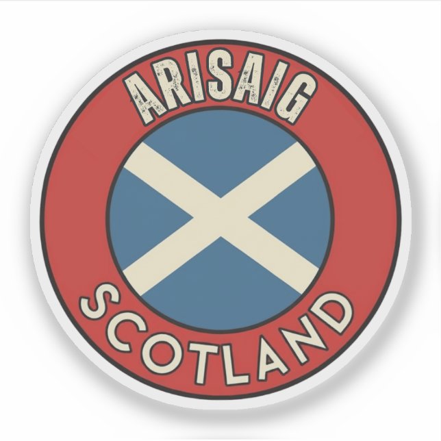 Sticker Arisaig, Écosse (Devant)