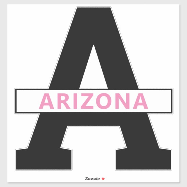 Sticker Arizona (Feuille)