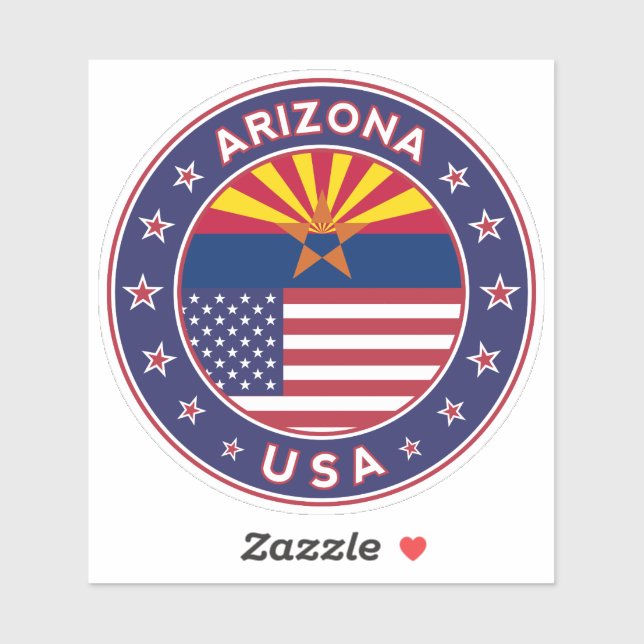 Sticker Arizona (Feuille)