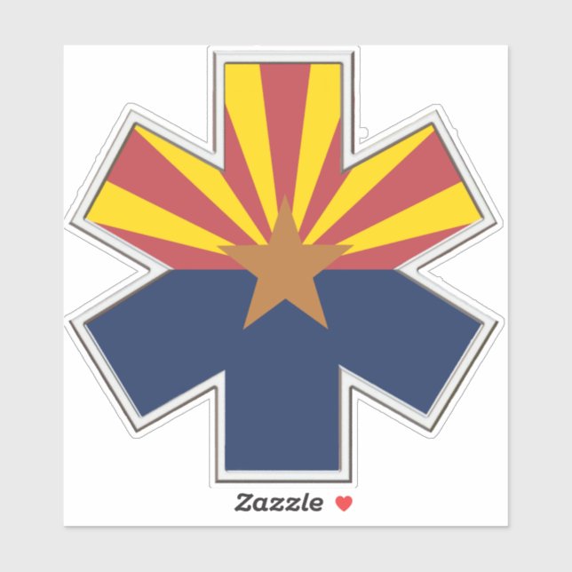 Sticker Arizona EMS (Feuille)