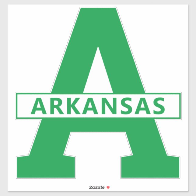 Sticker Arkansas (Feuille)