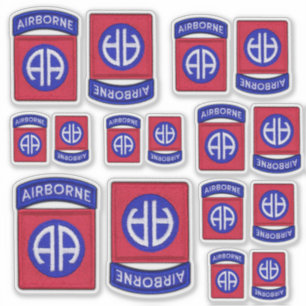 Sticker Armée 82e division aéroportée de l'ABN Fort Bra