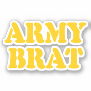 STICKER ARMÉE BRAT