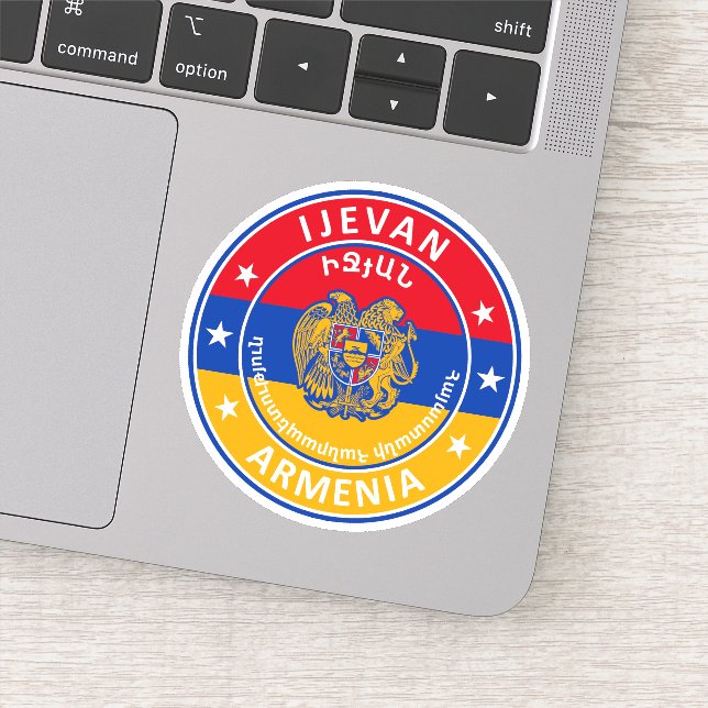 Sticker Arménie, Ijevan (Détail)