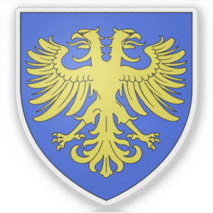 Sticker Armoiries d'Alençon, Orne, Normandie