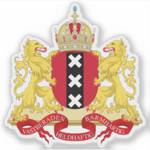 Sticker Armoiries d'Amsterdam, la Pays-Bas