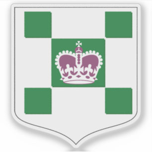Sticker Armoiries de Charlottetown, Île-du-Prince-Édouard,