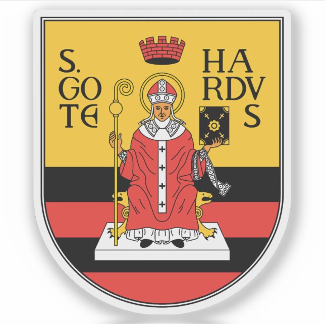 Sticker Armoiries de Gotha, Allemagne (Devant)