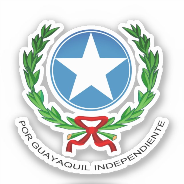 Sticker Armoiries de Guayaquil (Recto)