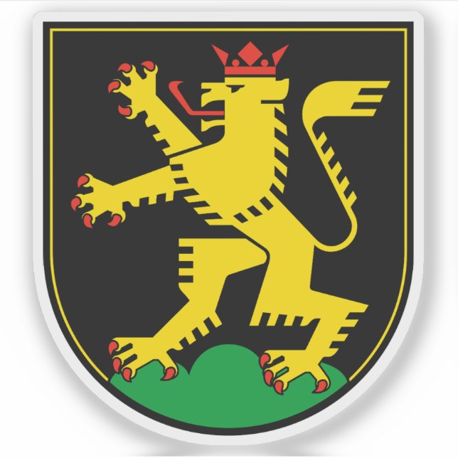 Sticker Armoiries de Heidelberg, Allemagne (Devant)