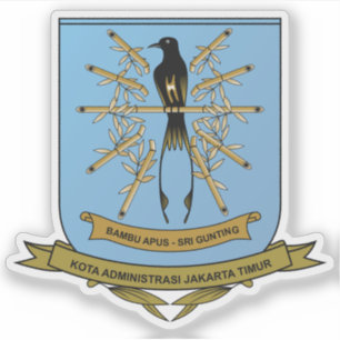Sticker Armoiries de Jakarta Est, Indonésie