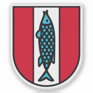 Sticker Armoiries de Kaiserslautern, Allemagne
