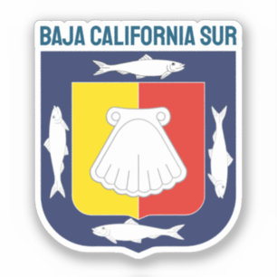 Sticker Armoiries de la Basse Californie du Sud