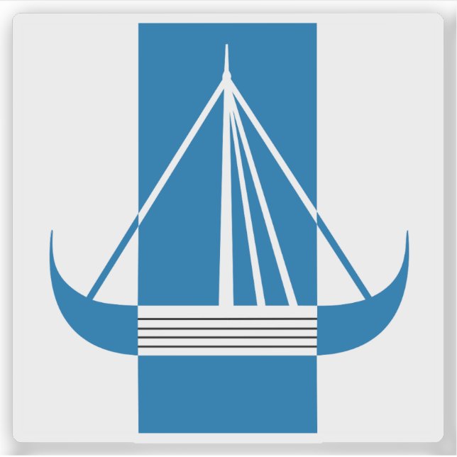 Sticker Armoiries de la commune de Frederikssund (Devant)